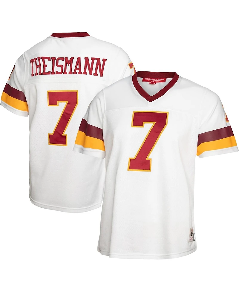 Women's Mitchell & Ness Joe Theismann White Washington Football Team Legacy Replica Player Jersey