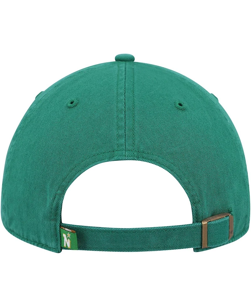Men's '47 Brand Kelly Green Minnesota North Stars Clean Up Adjustable Hat