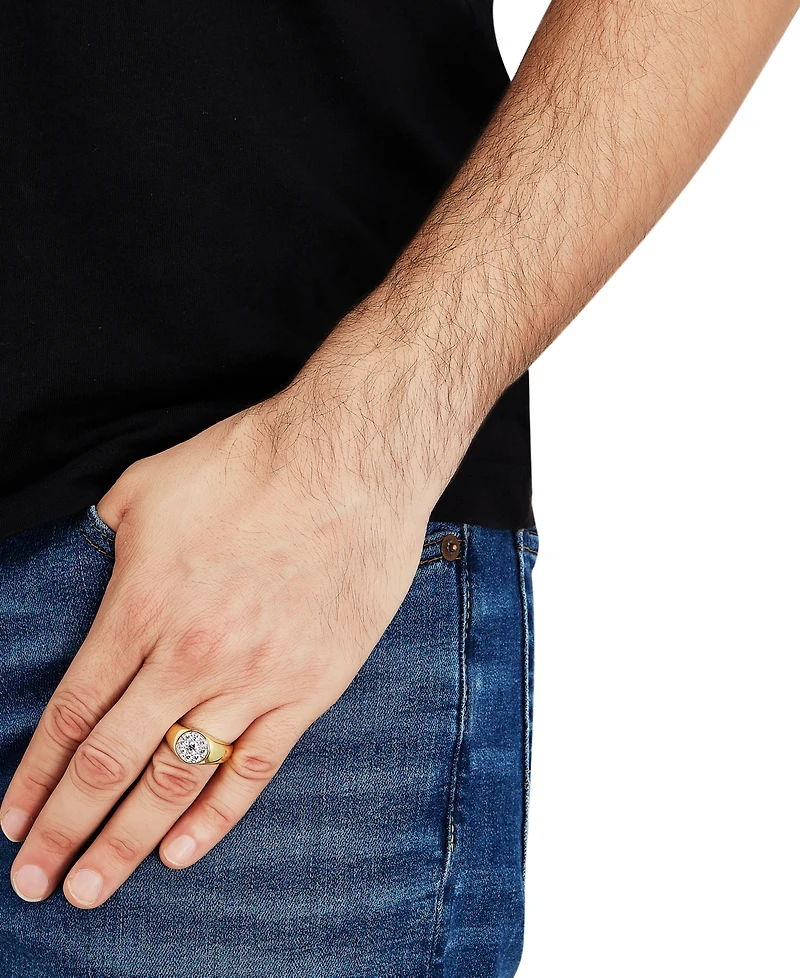 Grown With Love Men's Lab Grown Diamond Cluster Ring (1 ct. t.w.) in 10k Gold