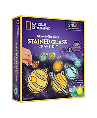 National Geographic Stained Glass Solar System Craft Kit