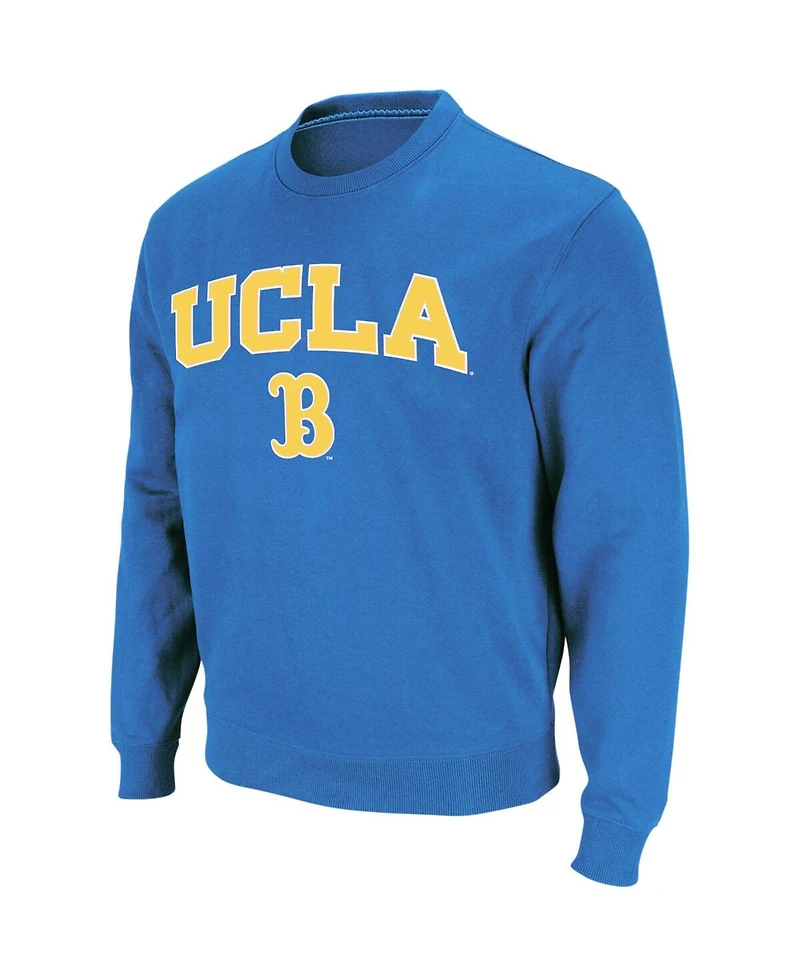 Colosseum Men's Ucla Bruins Arch & Logo Crew Neck Sweatshirt