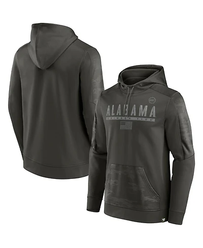Men's Fanatics Olive Alabama Crimson Tide Oht Military-Inspired Appreciation Guardian Pullover Hoodie