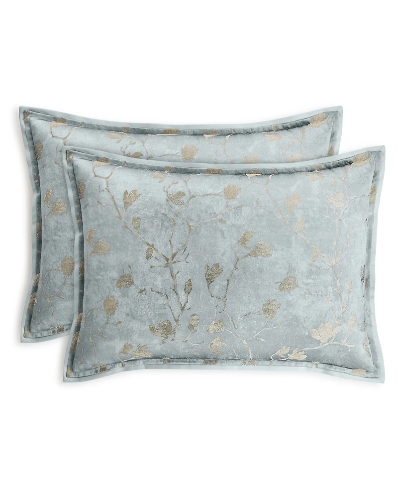 Hotel Collection Sakura Blossom Duvet Cover Set, Full/Queen, Exclusively at Macy's