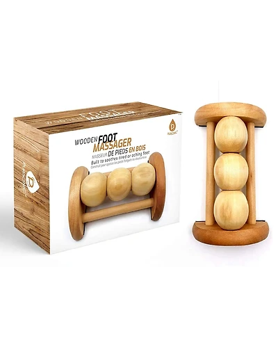 Pursonic All Natural Wooden Foot Massager Roller
