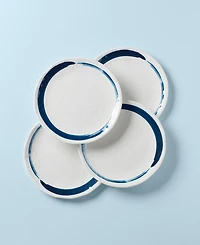 Lenox Blue Bay Melamine Dinner Plates, Set Of 4