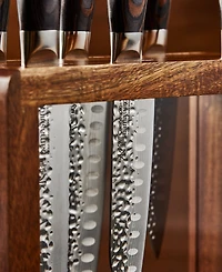 Cuisine::pro Damashiro Emperor Mokuzai Knife Block Set, 7 Piece