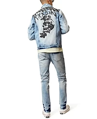 Reason Men's Big and Tall Reach Skinny Denim Jeans