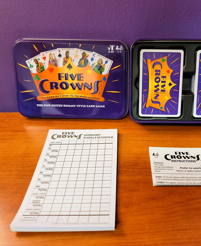Five Crowns - The Five-Suited Rummy-Style Card Game