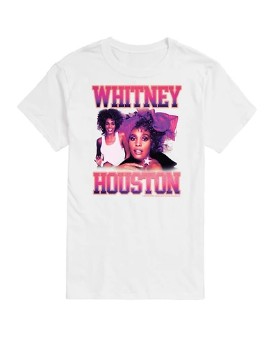 Airwaves Men's Whitney Houston Short Sleeve T-shirt