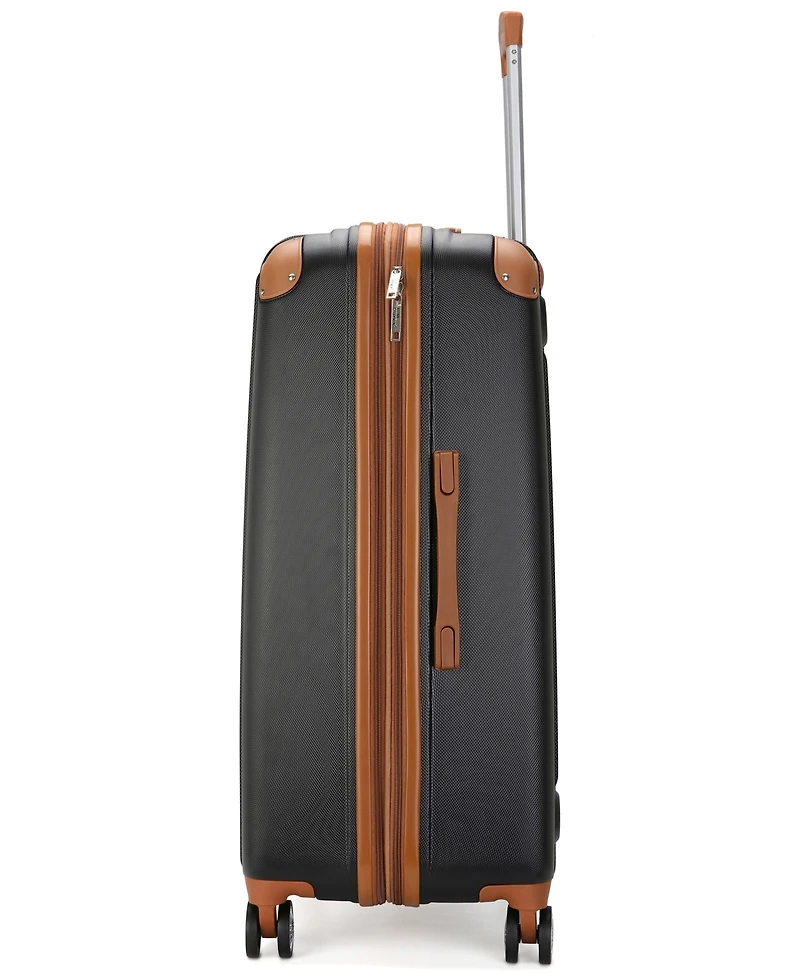 Miami CarryOn Collins 3 Piece Expandable Retro Spinner Luggage Set