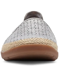 Clarks Women's Elaina Ruby Slip-On Espadrille Flats