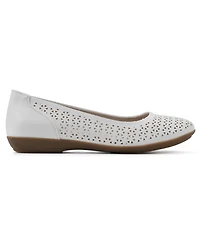 Cliffs by White Mountain Women's Cindy Ballet Comfort Flat