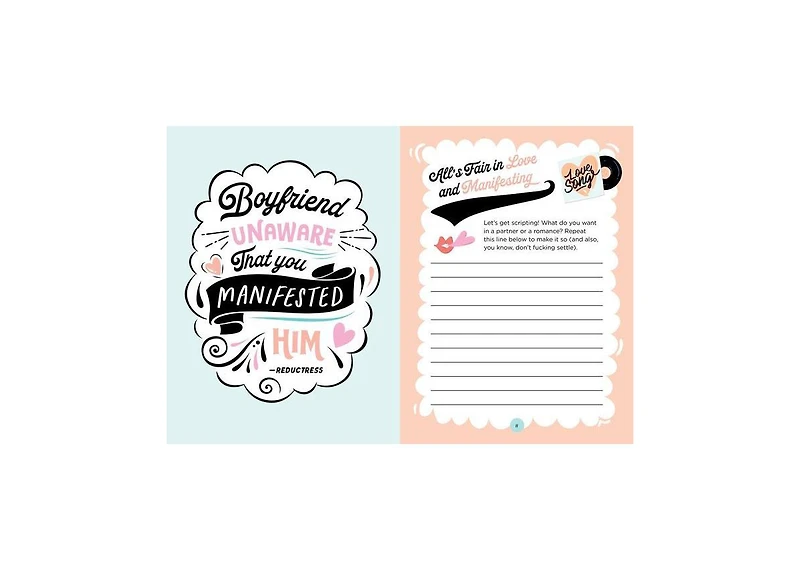 Manifest That Sh*t: A Journal for Ditching Self-Doubt and Actualizing Your Dreams by Monica Sweeney