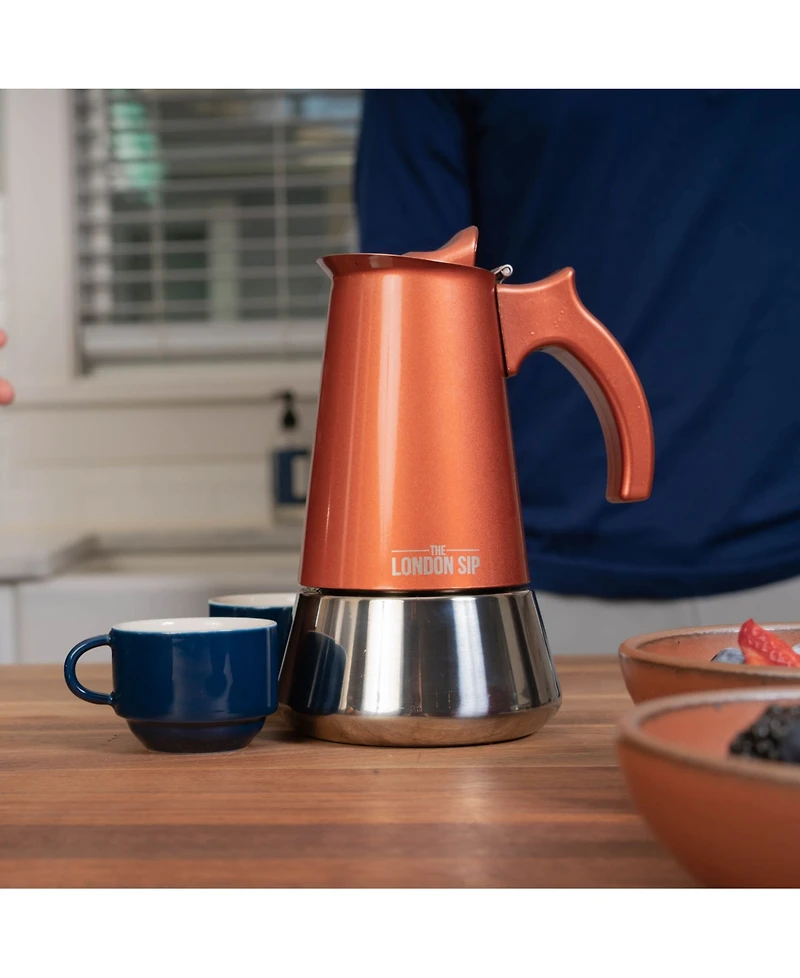 London Sip Stainless Steel Coffee Maker -cup