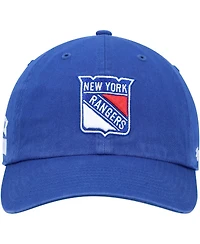 Men's '47 Brand Royal New York Rangers Clean Up Adjustable Hat