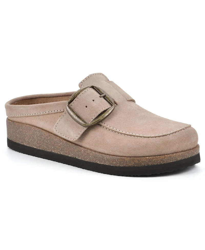 White Mountain Women's Bueno Slip On Clogs
