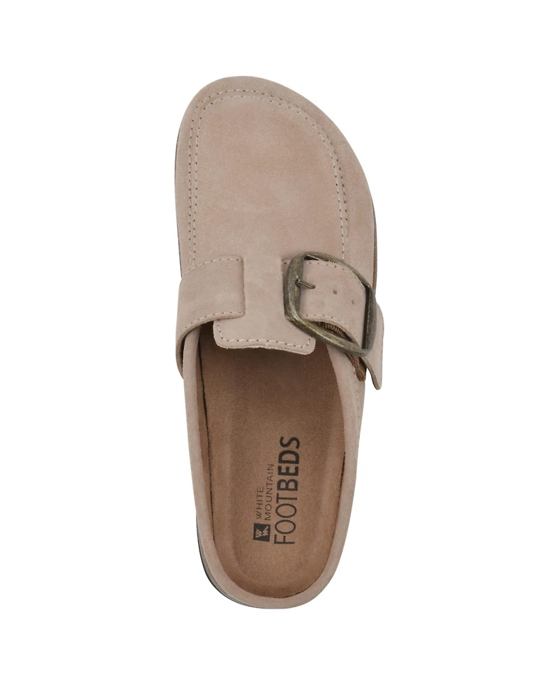 White Mountain Women's Bueno Slip On Clogs