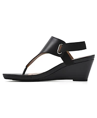 White Mountain Women's All Dres Wedge Sandals