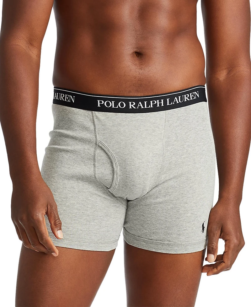 Polo Ralph Lauren Men's 3-Pack Classic Cotton Boxer Briefs