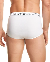 Polo Ralph Lauren Men's 4-Pack Classic-Fit Mid-Rise Briefs