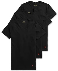 Polo Ralph Lauren Men's 3-Pack V-Neck Classic Undershirts