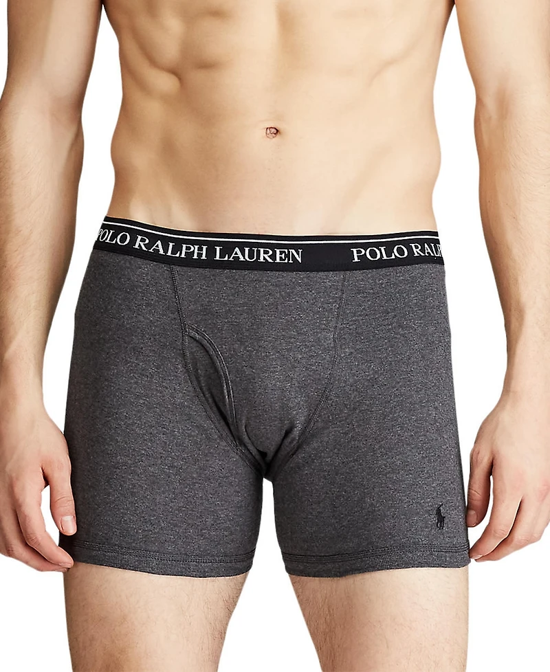 Polo Ralph Lauren Men's 5-Pack Classic Cotton Boxer Briefs