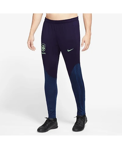 Men's Nike Navy Brazil National Team Strike Performace Track Pants