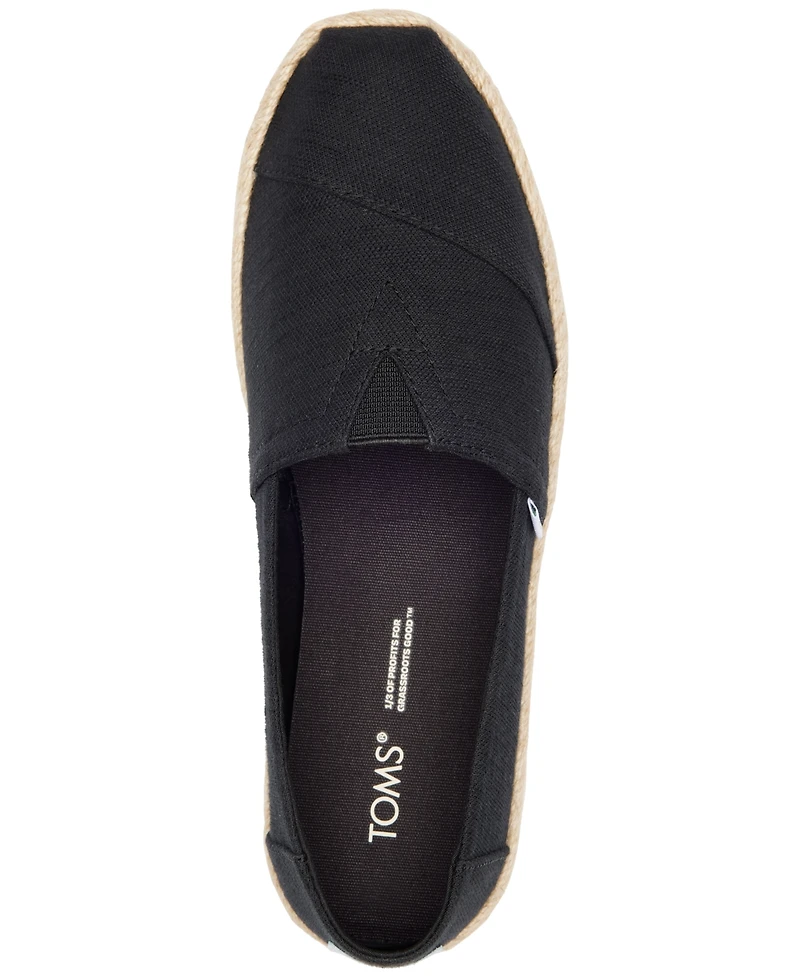 Toms Women's Alpargata Rope Slip-On Flats