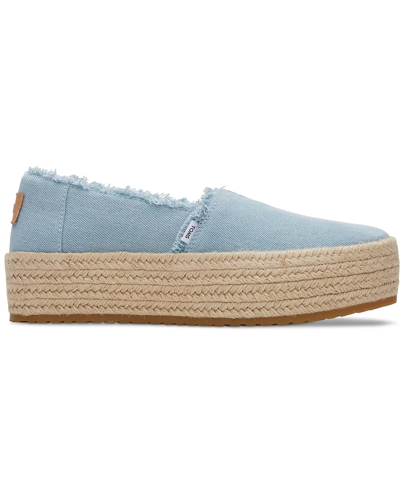 Toms Women's Valencia Canvas Platform Espadrilles