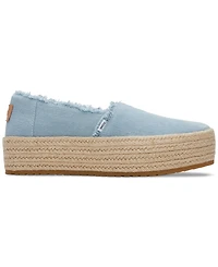 Toms Women's Valencia Canvas Platform Espadrilles