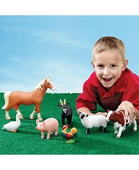 Learning Resources Jumbo Farm Animals - set of 7