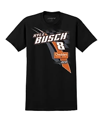 Men's Richard Childress Racing Team Collection Black Kyle Busch Cheddar's Lifestyle T-shirt