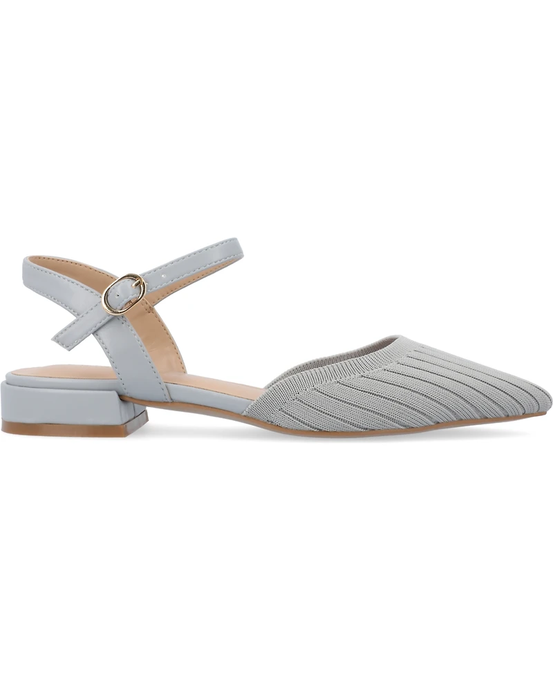 Journee Collection Women's Ansley Knit Flats