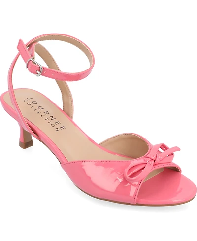 Journee Collection Women's Jennifer Ankle Strap Sandals