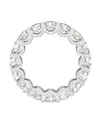 Charles & Colvard Moissanite Eternity Band (5 ct. t.w. Diamond Equivalent) 14k White Gold