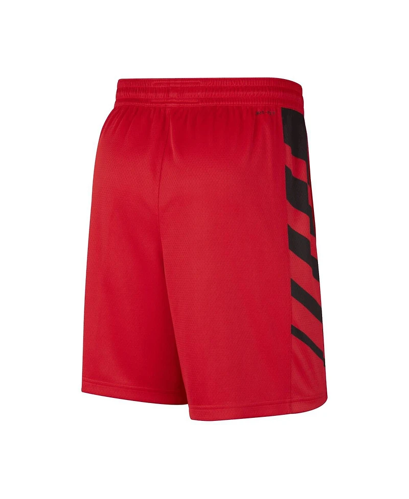Men's Jordan Red Portland Trail Blazers 2022/2023 Statement Edition Swingman Performance Shorts