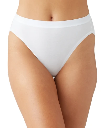 Wacoal Women's Understated Cotton Hi-Cut Underwear 879362