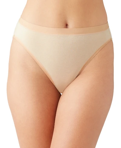 Wacoal Women's Understated Cotton Hi-Cut Underwear 879362