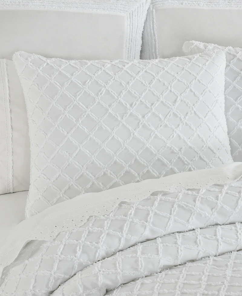 Piper & Wright Lillian Jacquard 3-Pc. Comforter Set, Full/Queen