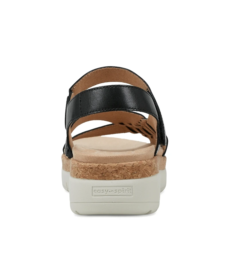 Easy Spirit Women's Ilena Casual Strappy Platform Sandals
