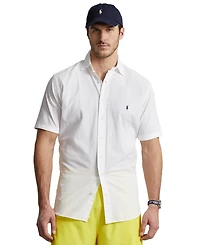 Polo Ralph Lauren Men's Big & Tall Seersucker Shirt