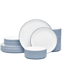 Noritake Colortex Stone 12-Piece Dinnerware Set