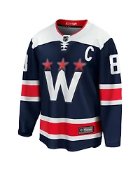 Men's Fanatics Alexander Ovechkin Navy Washington Capitals Alternate Premier Breakaway Player Jersey
