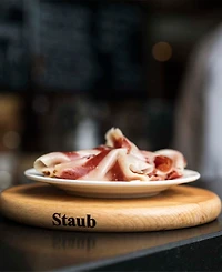 Staub 9" Round Magnetic Wood Trivet