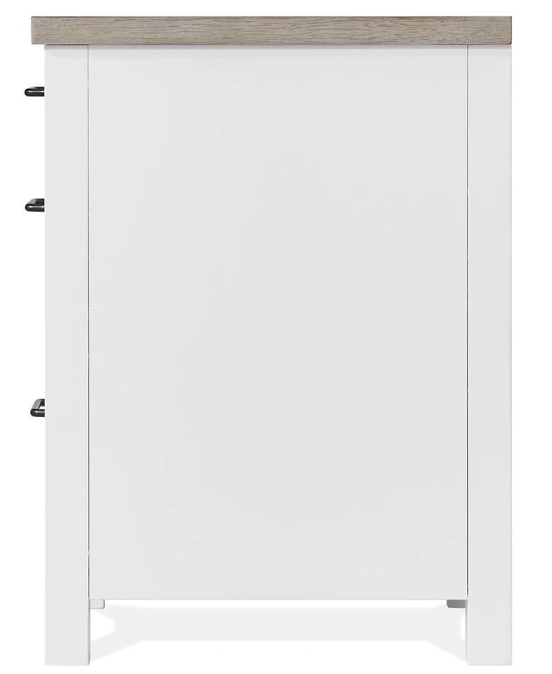 Finn 30" Wood Dovetail Joinery File Cabinet