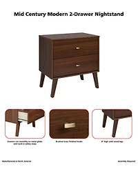 Prepac Milo 2-Drawer Nightstand