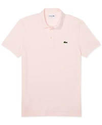 Men's Lacoste Slim Fit Short Sleeve Ribbed Polo Shirt - T03