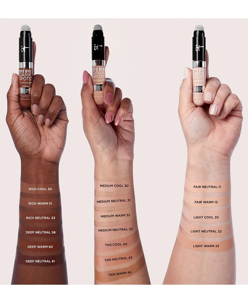 It Cosmetics Bye Dark Spots Concealer + Serum