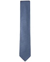 Calvin Klein Men's Indigo Houndstooth Tie