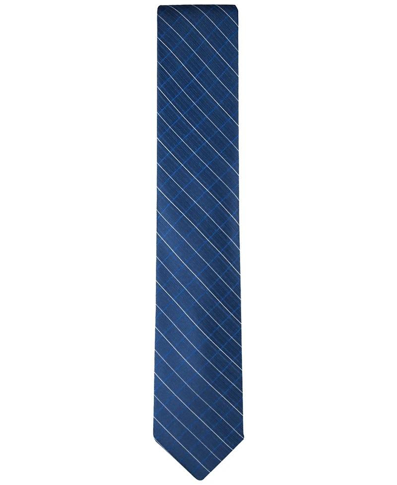 Calvin Klein Men's Etched Windowpane Tie